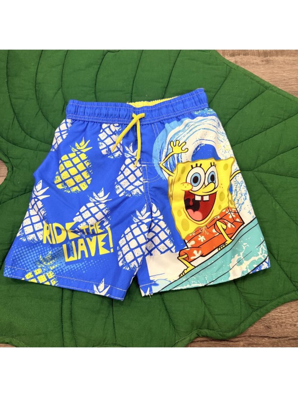 Nickelodeon Sponge Bob Squarepants Boys 5 6 Swim Trunks